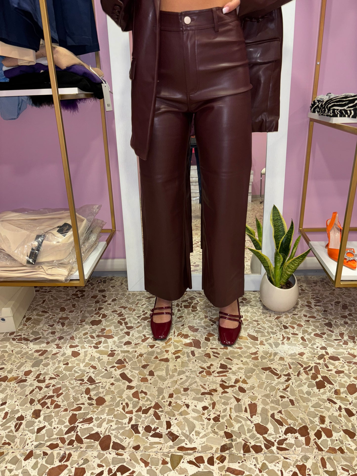 Pantalone Bordeaux