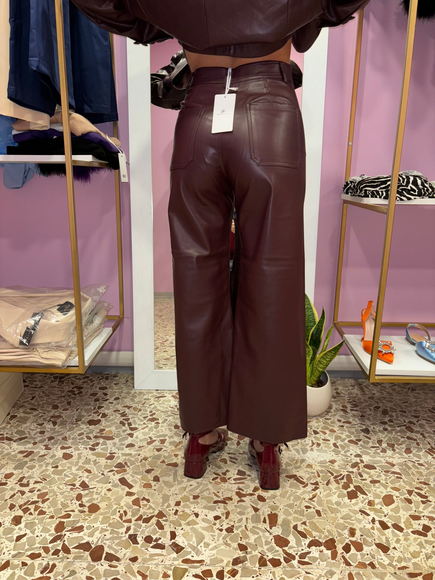 Pantalone Bordeaux